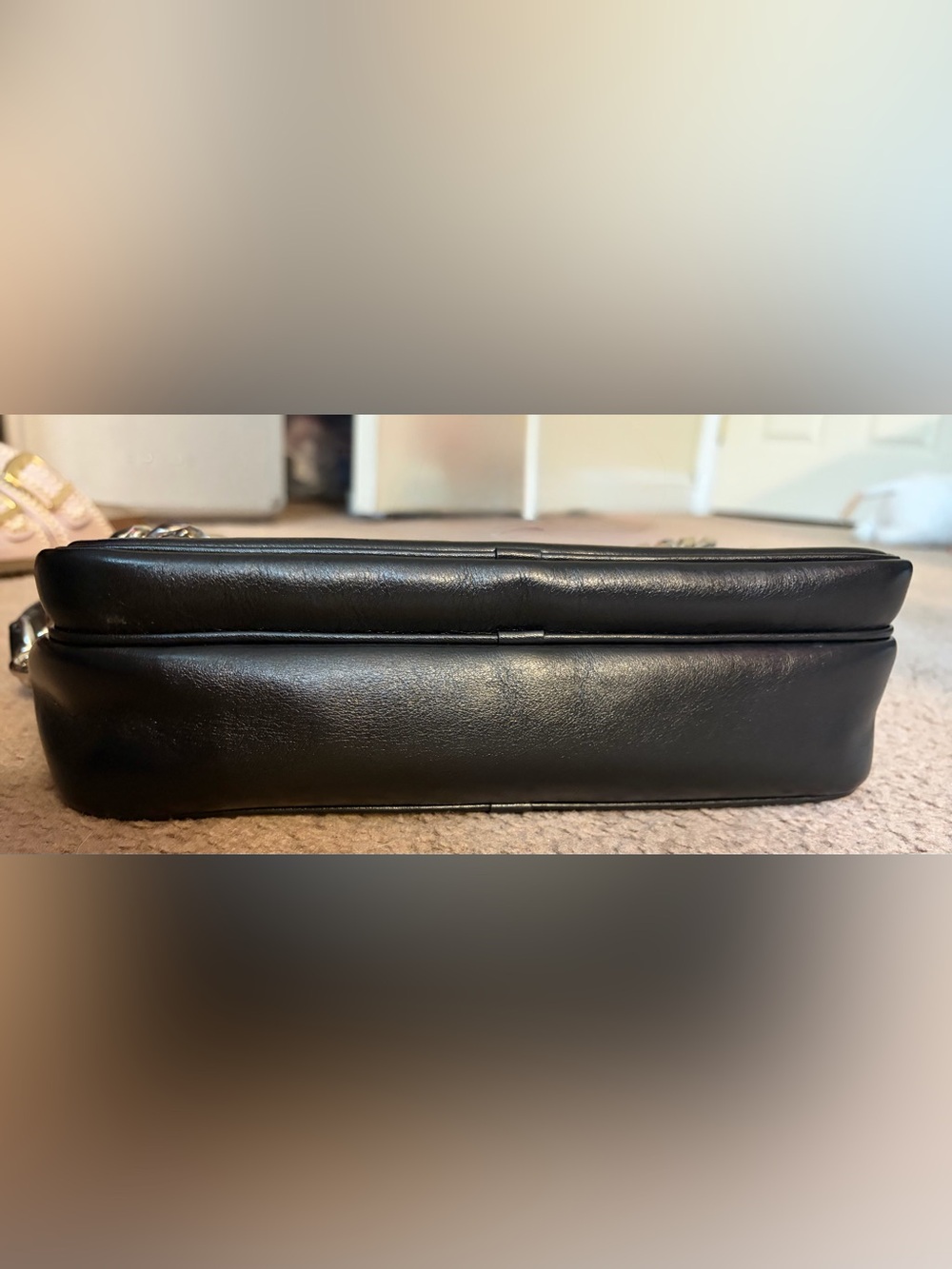 Coach Dakota Crossbody Shoulder Bag Black Leather | CDS83 | No Hangtag - Picture 6 of 14